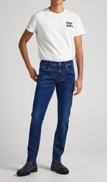 SPODNIE PEPE JEANS TRACK PM206328WN62 0 MĘSKIE JEANSOWE -50%