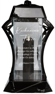 Памятная свеча с гравировкой для любимого отца с надписью, посвященной подписи