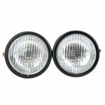 Podwójny reflektor lampa motocyklowa
