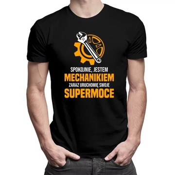 T-SHIRT KOSZULKA DLA MECHANIKA NA PREZENT ŚMIESZNA