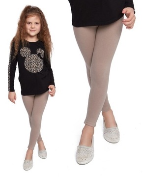 Legginsy dziecięce na gumce GETRY bawełniane 92