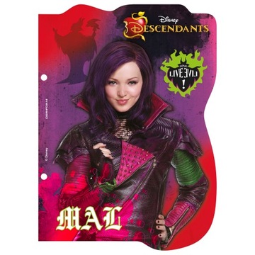 Naklejki Derform Descendants A5 (NKOA5DE)