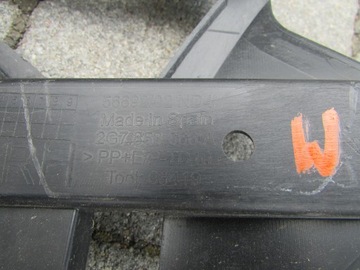 VW TAIGO VÝZTUHA NÁRAZNÍKU PRAVÝ 2G7853666A