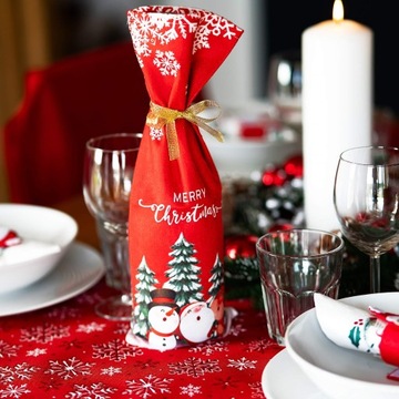 КРЫШКА ДЛЯ БУТЫЛКИ РОЖДЕСТВЕНСКАЯ ОДЕЖДА В ПОДАРОК