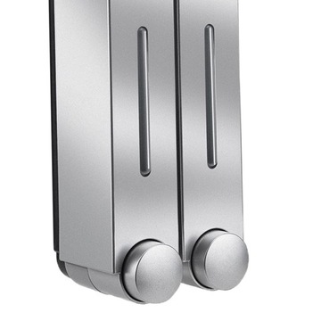 2x Серебряный двойной тройной дозатор мыла