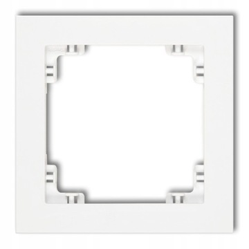 Ramka pojedyncza Biały Karlik DECO - DR-1
