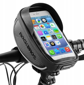 ROCKBROS TORBA SAKWA ROWEROWA UCHWYT NA KIEROWNICĘ RAMĘ PRZEDNIA WODOODPRNA