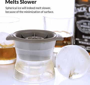 ВИСКИ ВИСКИ силиконовая форма ICE BALL