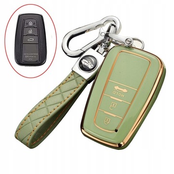 Skórzane etui Dla toyota Corolla Aygo Yaris Brelok
