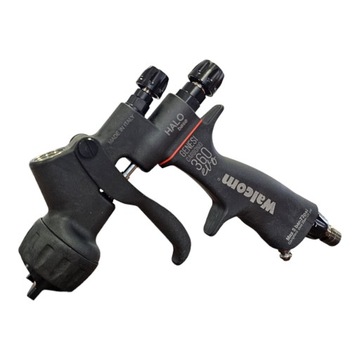 Набор пистолетов WALCOM GENESI CARBONIO в чемодане + лампа + аксессуары