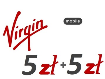 Virgin Mobile 5 zł Doładowanie Kod GSM