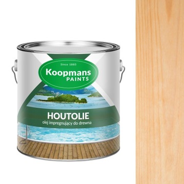 KOOPMANS HOUTOLIE UV BEZBARWNY UV OLEJ TARAS 2,5L
