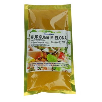 KURKUMA MIELONA 100 G WYSOKA JAKOŚĆ