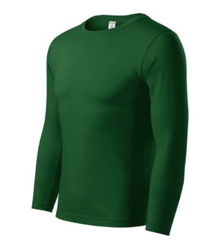 Progress LS koszulka unisex zieleń butelkowa S,P750613