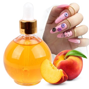 Isabellenails Oliwka do skórek i paznokci manicure odżywka Brzoskwinia 75ml