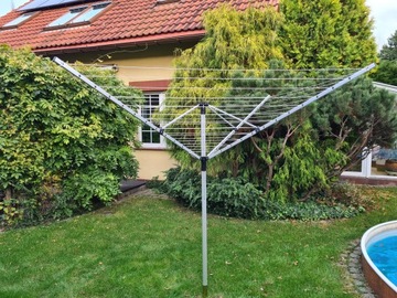 SUSZARKA OGRODOWA pranie PROMIS 50m 180cm VILEDA