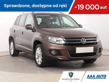 Volkswagen Tiguan I SUV Facelifting 1.4 TSI BlueMotion 160KM 2015 VW Tiguan 1.4 TSI, Salon Polska, Serwis ASO, GAZ