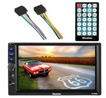 RADIO SAMOCHODOWE 2DIN MP5 MIRROR LINK 7 SD USB
