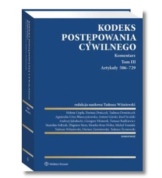 KODEKS POSTĘPOWANIA CYWILNEGO 2021 WOLTERS KLUWER