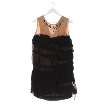 H&M Sukienka z falbanami Rozm. EU 36 czarny