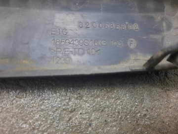 CLIO III LIŠTA NÁRAZNÍKU LEVÝ ZADNÍ 1859439S16
