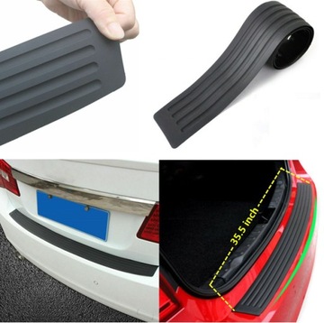 НАКЛАДКА БАМПЕРА ЗАЩИТНАЯ РЕЗИНА 90