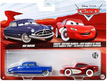 MATTEL CARS AUTA DOC WÓJT HUDSON CRUISIN ZYGZAK McQUEEN 1:55 NOWY !!!