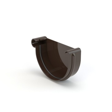 DENKO LEWE rynny PVC GAMRAT 100 mm rynnowe BRĄZ