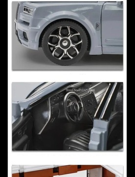 1/32 Rolls Royce Cullinan SUV игрушечная модель автомобиля алюминиевые модели