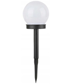 12x светодиодный садовый светильник SOLAR BALL WHITE 10 см