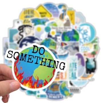 НАКЛЕЙКИ CLIMATE MIX ВОДОНЕПРОНИЦАЕМЫЕ STICKERBOMB 50 шт.