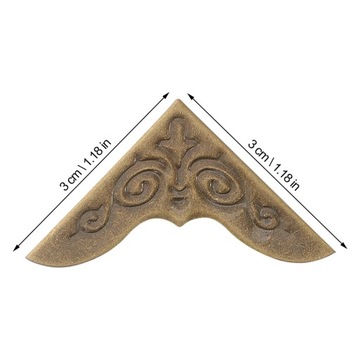 Металлические защитные уголки для книг. Аксессуары для сумок.