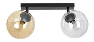 LAMPA WISZĄCA PLAFON KLOSZE KULA KOLORY TOFI LED
