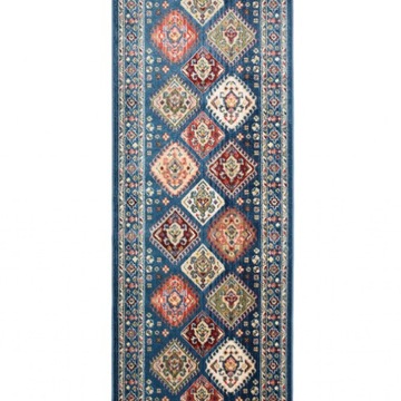 Chodnik Fryz EF59A RIVOLI Niebieski szer. 100 cm