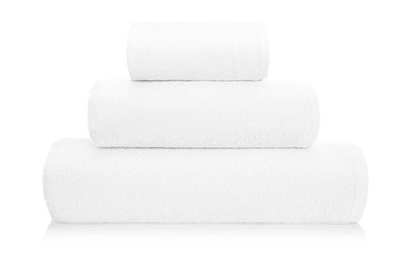 BIAŁY RĘCZNIK HOTELOWY KĄPIELOWY DO SPA DUŻY GRUBY FROTTE 100x150 510g/m2