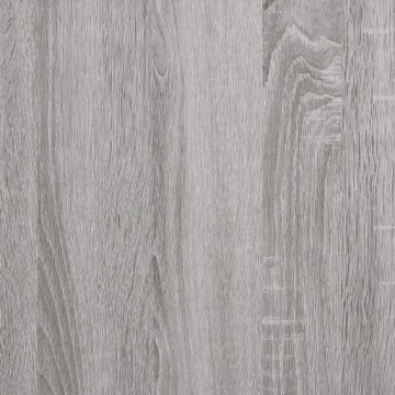 Тумбочка прикроватная, дуб Сонома серый, 40x35x50 см