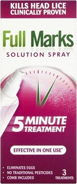 FULL MARKS SPRAY LIKWIDUJE WSZY I GNIDY- SKUTECZNY
