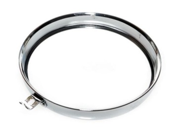 Рамка отражателя переднего фонаря Simson S51, хромированная