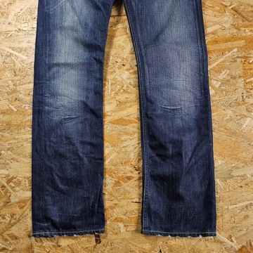 Spodnie Jeansowe LEE ZED Proste Dżins Denim Nowy Model Męskie 34x32