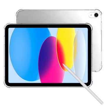 ETUI PLECKI SILIKONOWE + SZKŁO HARTOWANE + RYSIK do iPad 10.9 '' 10 GEN