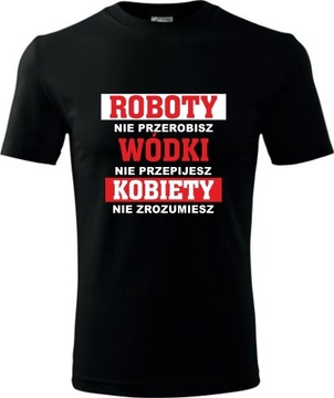 FAJNE PREZENTY URODZINOWE KOSZULKI Z NADRUKIEM