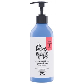 YOPE Naturalny nawilżający żel pod prysznic Drzewo Gwajakowe Mirra 400 ml