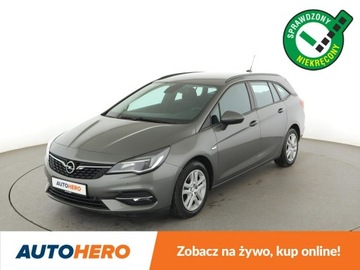 Opel Astra K Sportstourer Facelifting 1.5 Diesel 122KM 2019 Opel Astra automat navi kamera grzane fotele