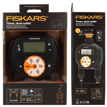 ПРОГРАММАТОР ЧАСЫ-ТАЙМЕР ДЛЯ ПОЛИВА LCD FISKARS