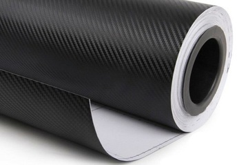 ОКЕРПКА АВТОМОБИЛЯ CARBON 3D МАТОВЫЙ ШПОН 1,27м х 2м