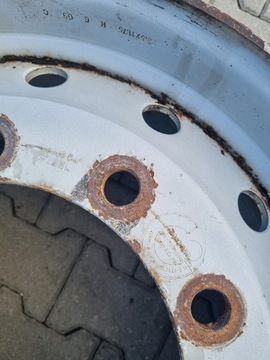 СТАЛЬНОЙ ОБОД ШИРОКИЙ ПЕРЕДНИЙ 22,5 X 11,75 ET 120 TIR
