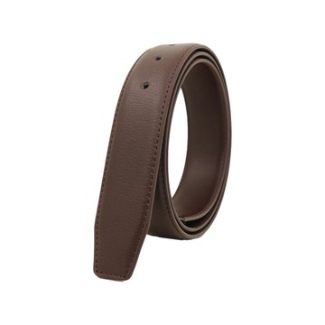 Męski pasek w stylu vintage, regulowana szerokość 33 mm, dżinsy dla dorosłych, brązowe