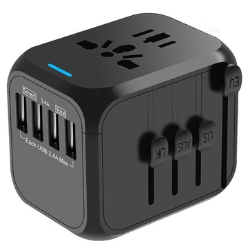 ДОРОЖНЫЙ АДАПТЕР БЛОК ПИТАНИЯ USB США Великобритания КИТАЙ ЕС PL