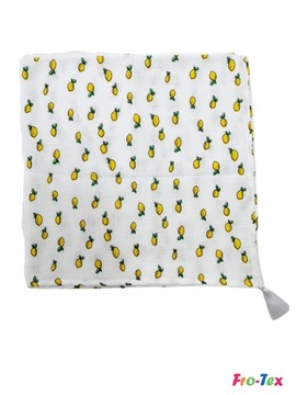 Муслиновая пеленка с кисточкой 80х80