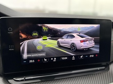 Skoda Octavia IV RS Liftback 2.0 TSI 245KM 2023 Skoda Octavia RS Selection SmartLink Tempomat ACC Virtual Matrix Kes, zdjęcie 25